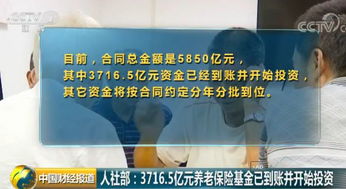 3700多亿巨资来了 养老保险基金传来大消息